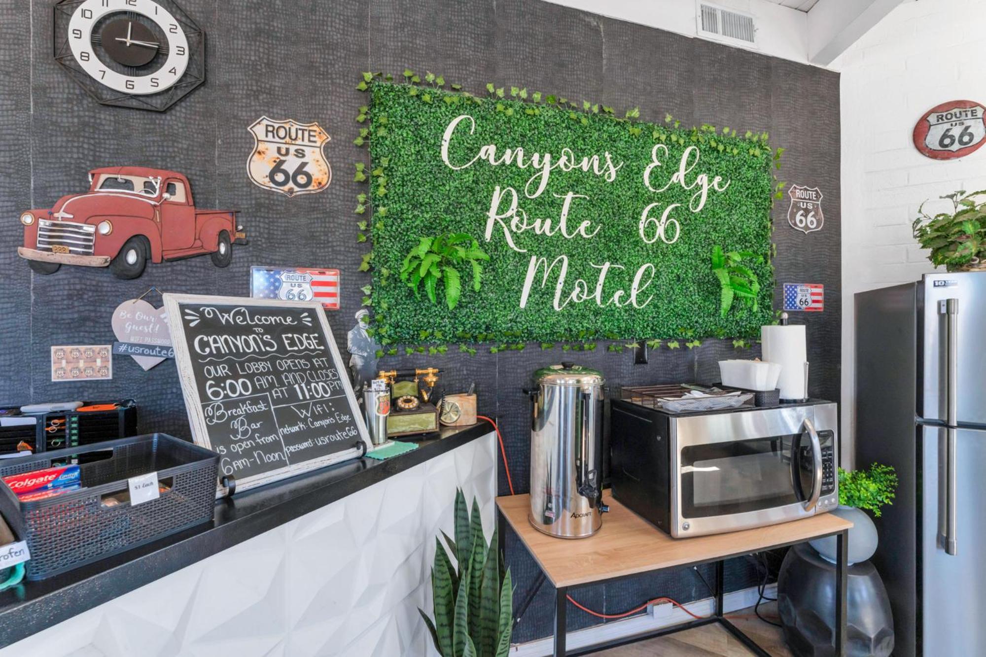 אש פורק Canyon'S Edge Route 66 Motel מראה חיצוני תמונה