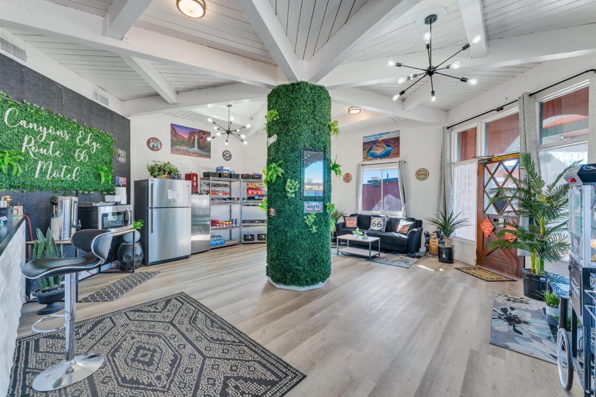 אש פורק Canyon'S Edge Route 66 Motel מראה חיצוני תמונה