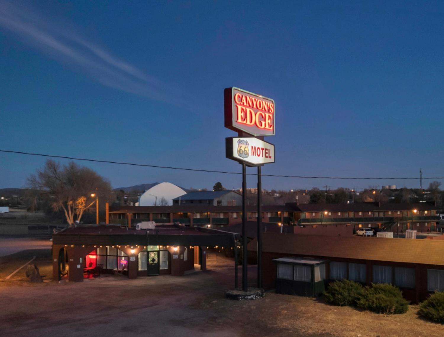 אש פורק Canyon'S Edge Route 66 Motel מראה חיצוני תמונה